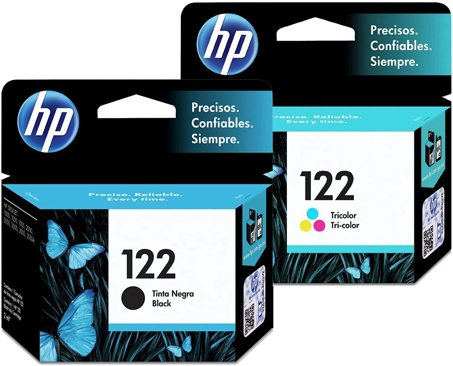 HP 122 Original Black Ink Advantage Cartridge - F6V17AE - eBuy UAE